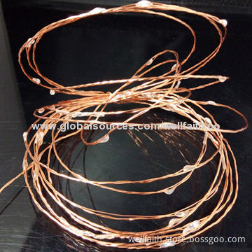 String light with flashing function and energy saving